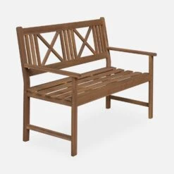 Banc En Bois 3 Places -Sweeek ACBENCHNAT 01