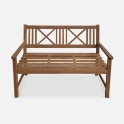 Banc En Bois 3 Places -Sweeek ACBENCHNAT 02