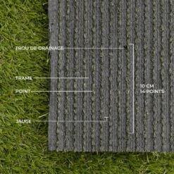 Gazon Synthétique 25mm -Sweeek AG25MID1X4SSG 05