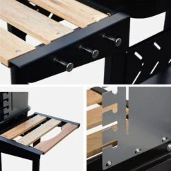 Barbecue Charbon -Sweeek BBQ808WD 03