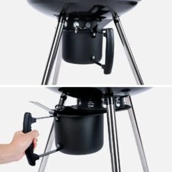 Barbecue Charbon Ø57cm -Sweeek BBQAK22BK 05