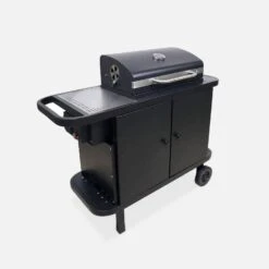 Barbecue Charbon Connecté, Allumage Rapide + Accessoires -Sweeek BBQSNG2BT 02