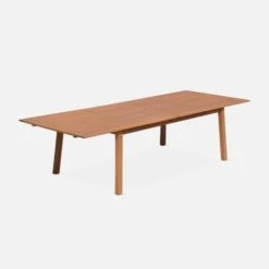 Table De Jardin Extensible Bois 12 Places -Sweeek EC300R10 05