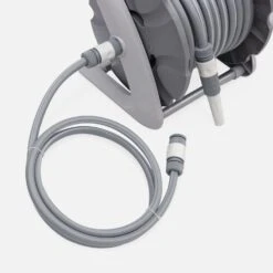 Dévidoir Mural Automatique Avec Tuyau D'arrosage, 20m -Sweeek EXWH20MINI 03