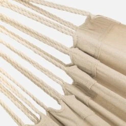 Toile De Hamac Polycoton 220 X 140 Cm Couleur : Ecru -Sweeek HAMCOL220NAT 03