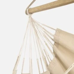 Chaise Hamac Polycoton 115 X 160 Cm -Sweeek HAMCOLCH115NAT 02