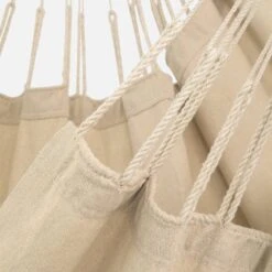 Chaise Hamac Polycoton 115 X 160 Cm -Sweeek HAMCOLCH115NAT 03