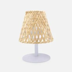 Lampe LED Nomade Sans Fil Intérieur/extérieur, En Bambou -Sweeek ILUMTOL26BAMB 01