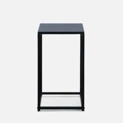 Table D'appoint Gigogne/ Bout De Canapé (lot De 2) -Sweeek INDUSTX2BK 05