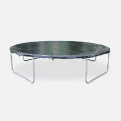 Trampoline 400cm Avec Pack D'accessoires Couleur : Gris -Sweeek KIT400GREY 03