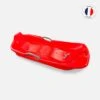 Luge 2 Places Avec Freins Et Ficelle Couleur : Rouge -Sweeek LUGE2PLRED 01