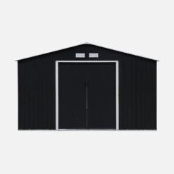 Abri De Jardin Métal 10,85m² -Sweeek MS1085GY 03