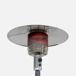 Parasol Chauffant Gaz 13kW Avec Housse De Protection -Sweeek PCKD7002CGYHC 04