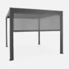 Pergola Bioclimatique 3x4m Triomphe + Store 3m -Sweeek PGBC3X4R3AT 03
