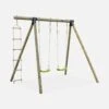 Aire De Jeux Balançoires, échelle En Corde -Sweeek PSWPLAD 01