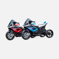 Moto électrique Enfant BMW HP4 6V, 1 Place Couleur : Bleu -Sweeek ROCMOTOBMW6BLU 06