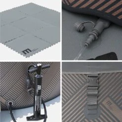 Spa Gonflable 8 Places Rond Massage Air-jets Wifi Ozonateur UVC Couvercle Tapis 10 Spa Gonflable 8 Places Rond Massage Air-jets Wifi Ozonateur UVC Couvercle Tapis -Sweeek SPAMONO8 04