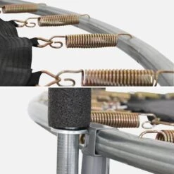 Trampoline 180cm Filet Protection Couleur : Bleu -Sweeek TR180BLUE 04