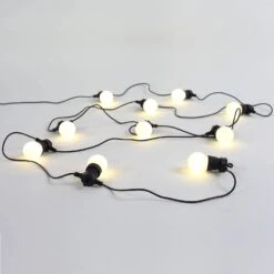 Guirlande Lumineuse Extérieure 4,5m Couleur : Blanc Chaud -Sweeek XMASGG50WH 02