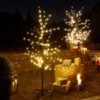 Arbre Lumineux De 180 Cm, 200 Leds Intérieur/extérieur -Sweeek XMASTT180BNWH 05