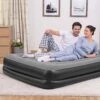 Matelas Gonflable électrique Avec Pompe Intégrée, 46cm -Sweeek abbwdouble46 d2fe7927aef9a79c99456c8907a1ac27