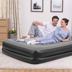 Matelas Gonflable électrique Avec Pompe Intégrée, 46cm