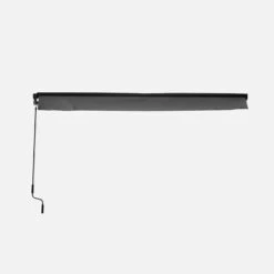 Store Banne Manuel 3x2m Couleur : Gris -Sweeek awm3x2kdgy b07fd4da1ffd46f988cca272cb8c937c