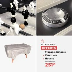 Authentique Baby-foot D'extérieur, Fabriqué En France -Sweeek babyfsoutsgy d430ad4ecf3893925cac959e8449105e