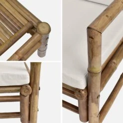 Salon De Jardin Bambou 4 Places -Sweeek bamb3101nat 18bf3f33cc46ae09e70dc9313abd3db8