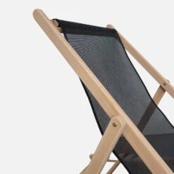 Chilienne Bois Et Textile Batyline®, Multi Positions -Sweeek betxdeckbkgy 208cc94f47ebf50e88df15a85c5d3424