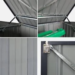 Cache Poubelle 1,75m² En Acier Galvanisé 19 Cache Poubelle 1,75m² En Acier Galvanisé -Sweeek cpm2at 8dec881ccc2f2c3befbf8fb0453cdf43