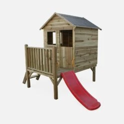 Cabane Enfant Bois FSC 2m² -Sweeek cwh2sl f258001b4da8544f9535bcd3d14c21a0