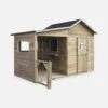 Maisonnette En Bois FSC De 3m² -Sweeek cwh3p a52786528644da6f061968a08805192b