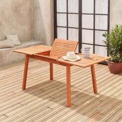 Table De Jardin Extensible Bois 6 à 8 Places 11 Table De Jardin Extensible Bois 6 à 8 Places -Sweeek ec180r6 d69ac8dbeee5bdf4810fd25cfcf94124