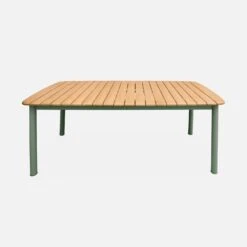 Table De Jardin Bois Et Métal 6 Places -Sweeek ec190r6seggy f5deb68a44fd1f963ec8d7a694a3970e