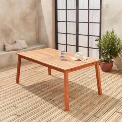 Table De Jardin Extensible Bois 8 à 10 Places