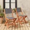 Chaise De Jardin Pliable Bois (lot De 2) Couleur : Anthracite / Anthracite 2 Chaise De Jardin Pliable Bois (lot De 2) Couleur : Anthracite / Anthracite -Sweeek ectxchratx2 bfb7a45109b4ded4d70ee8cfe21665a6