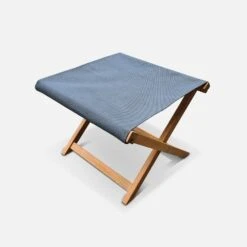 Bain De Soleil Et Repose-pieds Bois Eucalyptus Multi Positions (lot De 2) -Sweeek ectxdeckfratx2 697632c5a84af66aed9fac06a520c90e