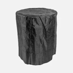 Braséro Barbecue Ø80cm, Planche De Cuisson, Stockage Bois Et Housse -Sweeek fpbbq80kdbk 78eb8c66fed66f140a5f36d7058291bf