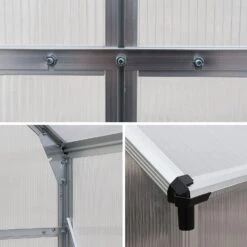 Serre De Jardin Polycarbonate 5m² -Sweeek gh5pcsg 7206eeecf443bc7b01a78e66d4bfd17f