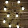 Guirlande Lumineuse Extérieure 4,5m Couleur : Blanc Chaud -Sweeek heracles guirlande lumineuse guinguette exterieure de noel a piles fonction timer 8 modes 3d3a88e6ce85566722a6b8bbcf4a50a4