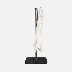 Parasol Déporté Carré 3x3m Couleur : Ecru -Sweeek hukd3x3ecru 1e018c92da80d8b2516518e145b1272a