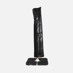 Parasol Déporté Carré 3x3m, Mât Effet Bois Couleur : Ecru -Sweeek hukd3x3wdecru 6c870bbdc1dd60d68fc6c4215c5c1f50