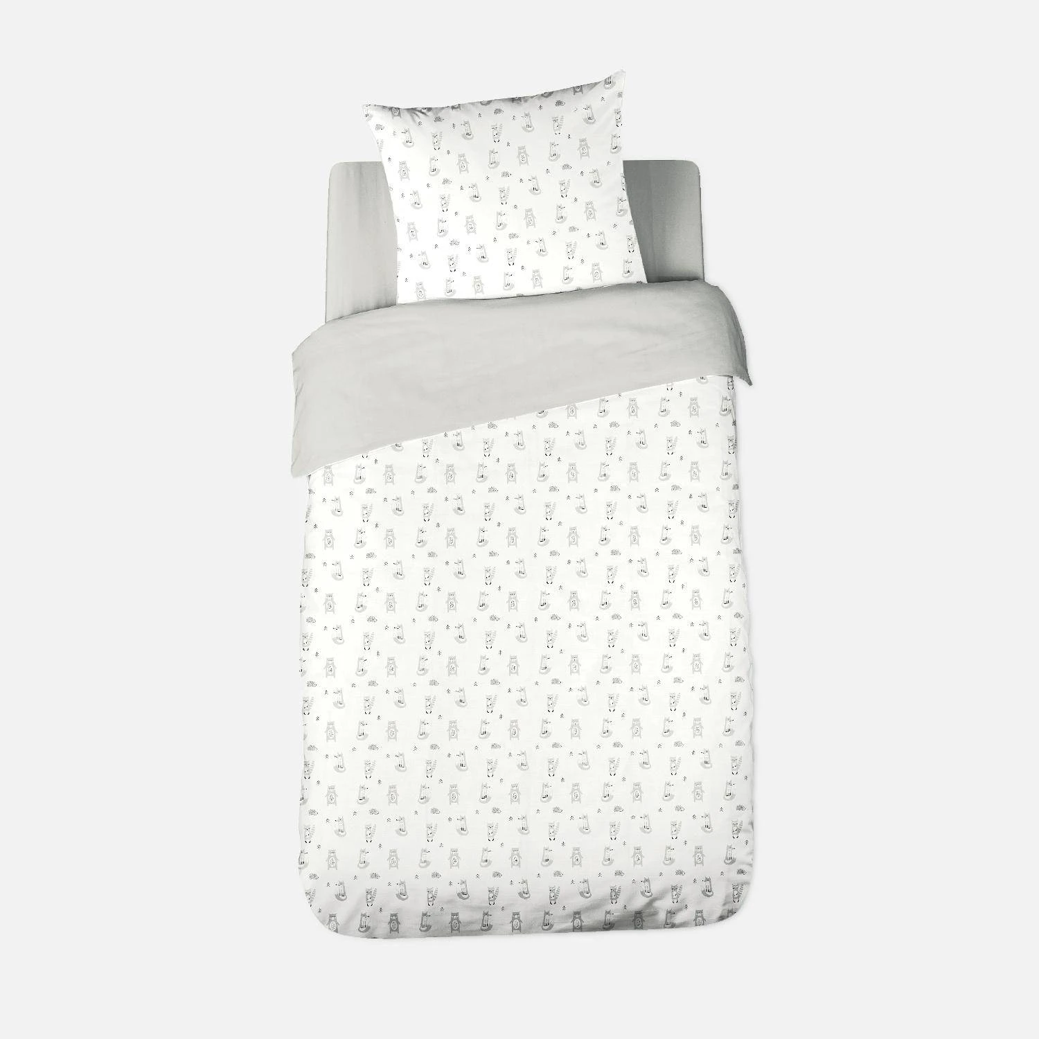 Parure De Lit Enfant, Réversible 140 X 200 Cm 4 Parure De Lit Enfant, Réversible 140 X 200 Cm – Image 2