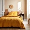 Parure De Lit Gaze De Coton Or -Sweeek ibedpgdc240gol 4d19f22051ca36282a3c8a6266f437ff