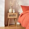 Table De Chevet Effet Bois Et Cannage, 1 Tiroir -Sweeek ibobesidraw 47dd2d0e872abbc1d0e4a5b1dc2256f9
