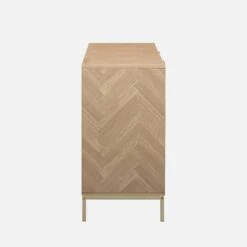 Buffet Effet Bois Chevrons 2 Portes -Sweeek ibudbuffet fc25519aa2676a2361ab5a4a52eb38c6