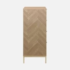 Commode De Rangement Décor Chevrons 4 Tiroirs 14 Commode De Rangement Décor Chevrons 4 Tiroirs -Sweeek ibudchest4d 362fb69604370283861ae81aea5c0cb1