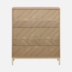 Commode De Rangement Décor Chevrons 4 Tiroirs 16 Commode De Rangement Décor Chevrons 4 Tiroirs -Sweeek ibudchest4d 6059e0bba41681c8bf0a6f6feb114713