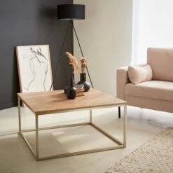 Table Basse Effet Bois Décor Chevrons -Sweeek ibudsqct80 335c8b809fc7faed9411aca3d0b3cf14